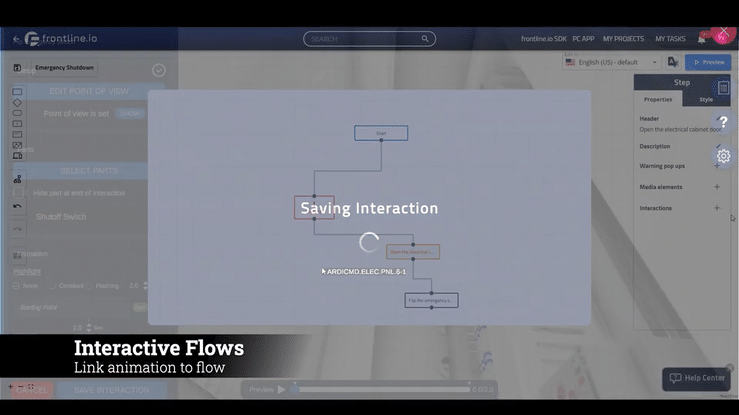 Interactive Flows